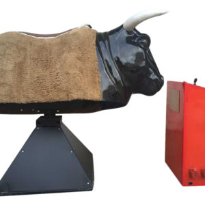 Hinchable toro mecánico con monitor incluido